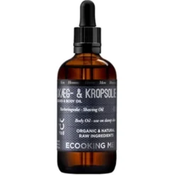 ECOOKING Men skæg- og kropsolie