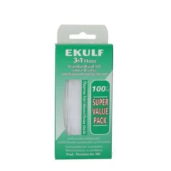 Ekulf 3-i-1 floss tandtråde