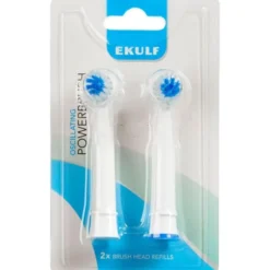 Ekulf powerbrush refill hvid