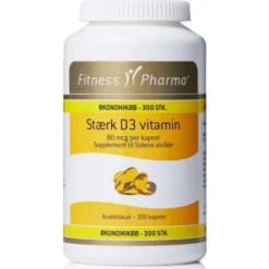 Fitness Pharma stærk D3 vitamin