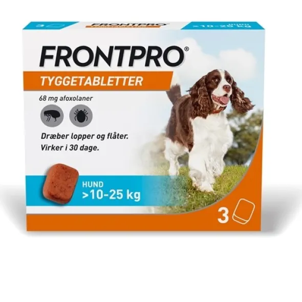 Frontpro tyggetabletter >10-25 kg