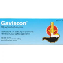 Gaviscon tyggetabletter