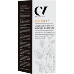 Green People age defy+ collagen boost vitamin c serum