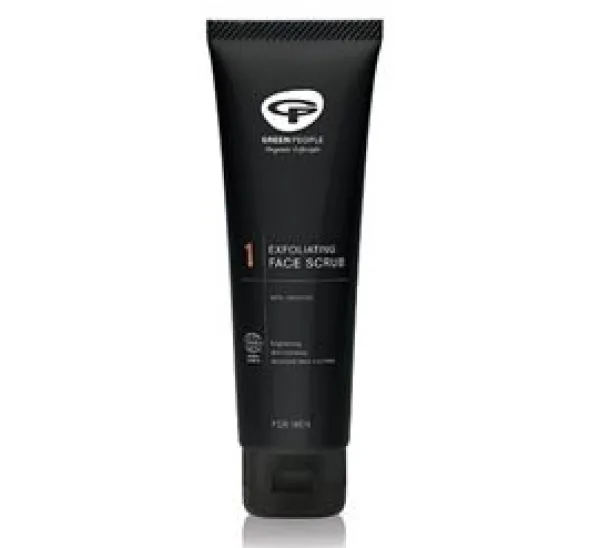Green People men’s exfoliating face scrub