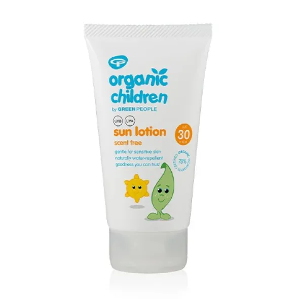 Green People organic children sun lotion spf 30