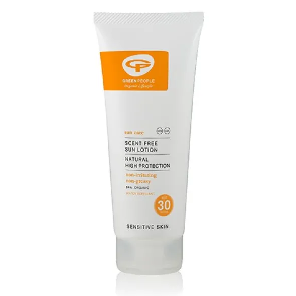Green People scent-free sun lotion spf 30