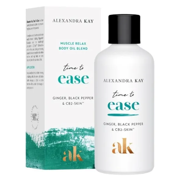 Green People time to ease muscle relax body oil