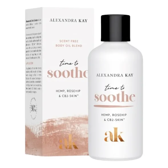 Green People time to soothe body oil