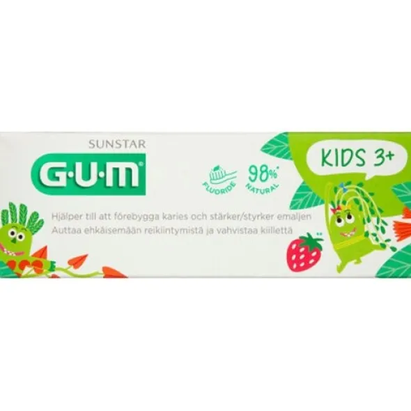 GUM kids 3+ tandpasta