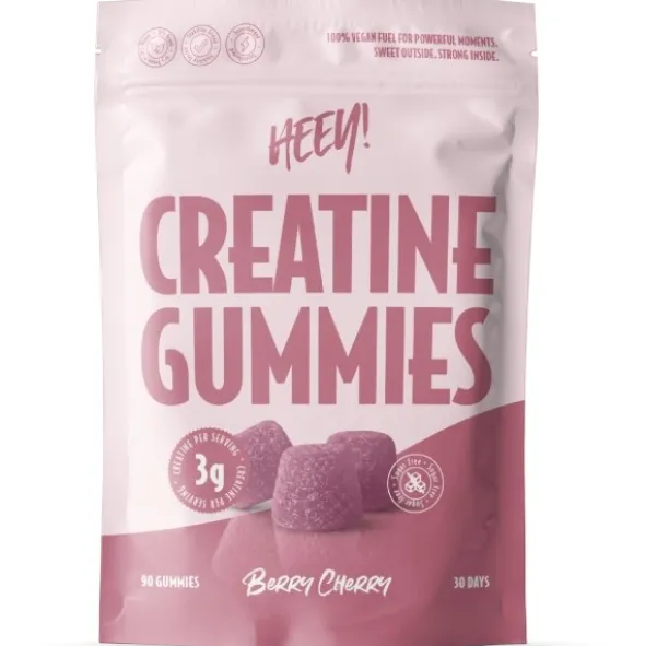 Heey! creatine gummies berry cherry