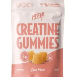 Heey! creatine gummies sour peach