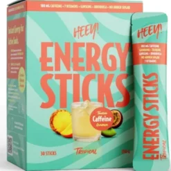 Heey! energy sticks caffeine tropical