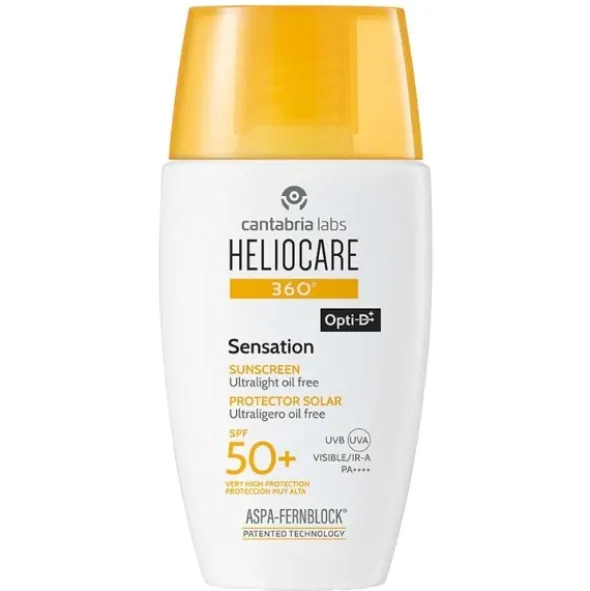 Heliocare sensation sunscreen SPF50+