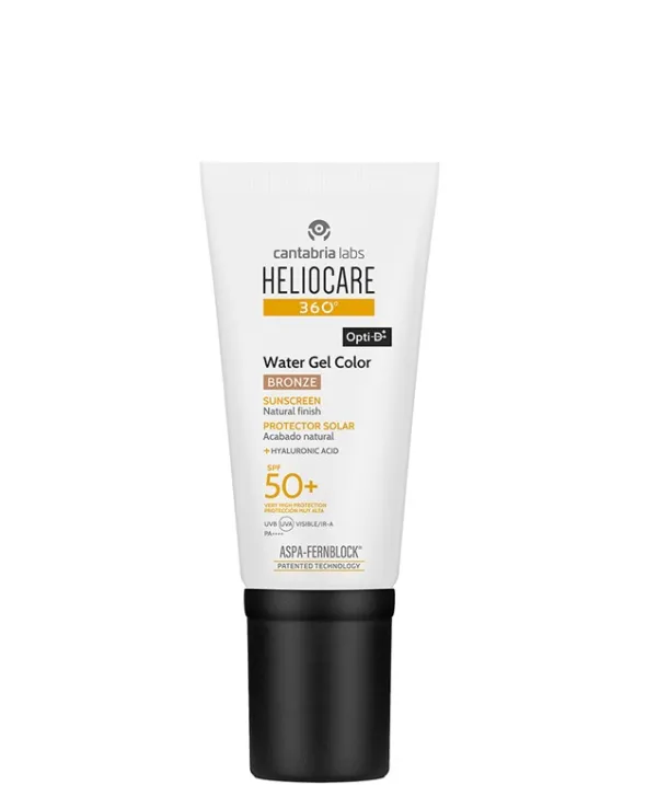 Heliocare water gel color sunscreen SPF50+ bronze