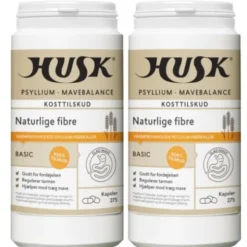 HUSK psyllium mavebalance kapsler sampak