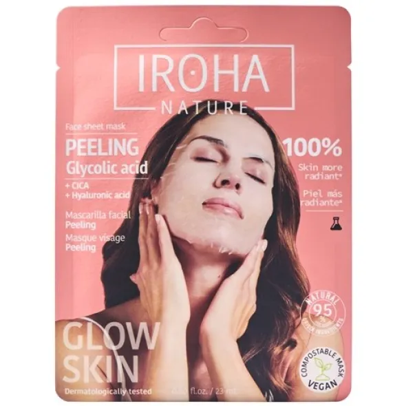 IROHA peeling face sheet mask