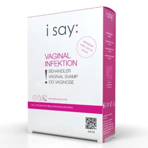 I say: vaginal infektion