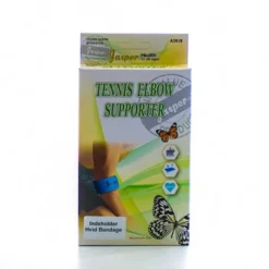 Jasper elastisk tennisalbuestøttebind hvid