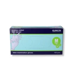 Klinion protection latexhandske pudderfri m