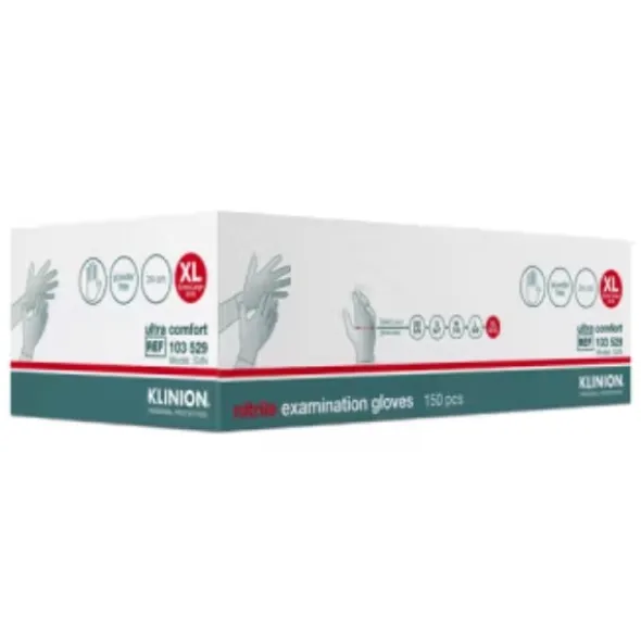 Klinion protection nitrilhandske pudderfri XL