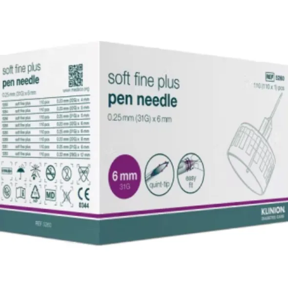 Klinion soft fine plus penkanyle 31G