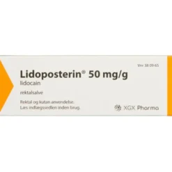 Lidoposterin rektalsalve