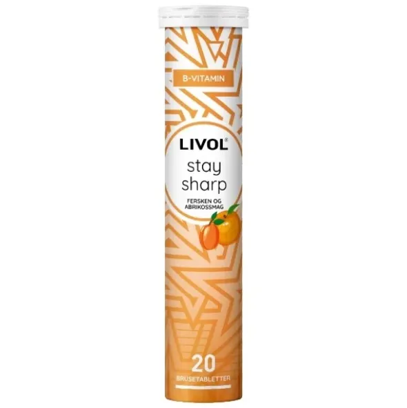 Livol stay sharp fersken/abrikossmag