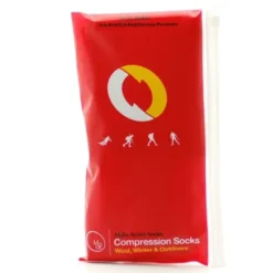 Mabs active knæ uld grå/rød