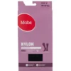 Mabs nylon knæ sort m