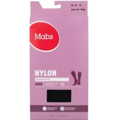 Mabs nylon knæ sort xl