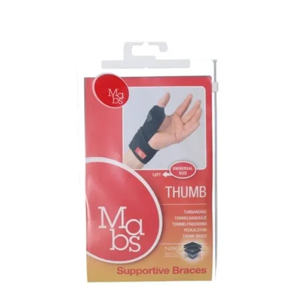 Mabs tommelbandage sort