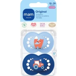 MAM Original blue mønster