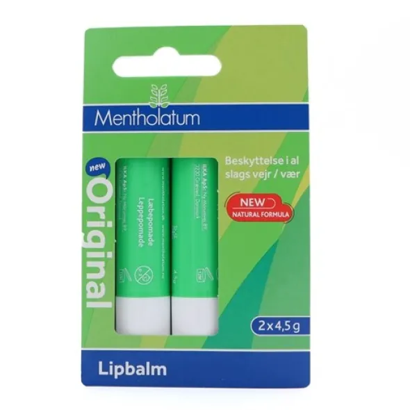 Mentholatum læbepomade original