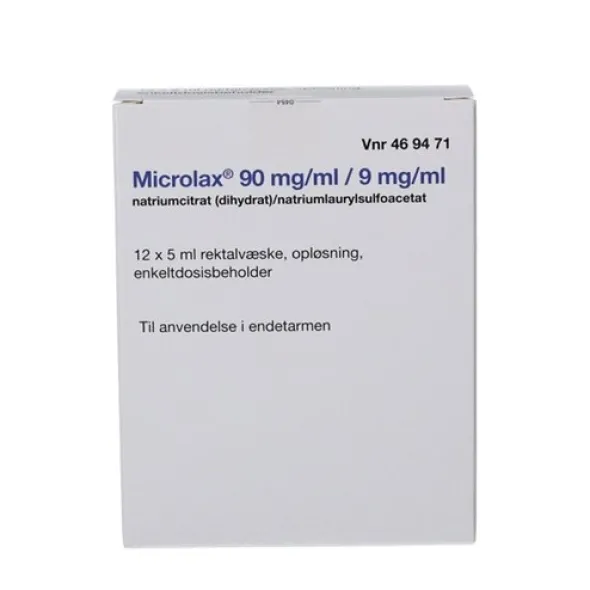 Microlax rektalvæske 2care4