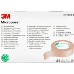 Micropore kirurgisk tape brun