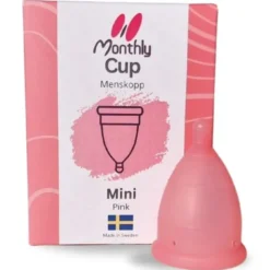 MonthlyCup mini pink menstruationskop
