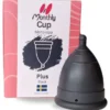 MonthlyCup plus black menstruationskop