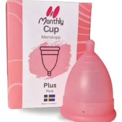 MonthlyCup plus pink menstruationskop