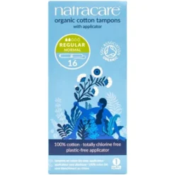 Natracare tampon m/ indføringshylster regular