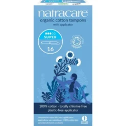 Natracare tampon super m/ indføringshylster