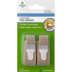NatraCure cushioned toe wraps