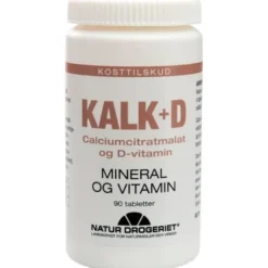 Natur Drogeriet kalk + D-vitamin