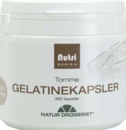 Natur Drogeriet tomme gelatinekapsler