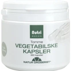 Natur Drogeriet tomme vegetabilske kapsler