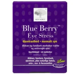 New Nordic blue berry eye stress