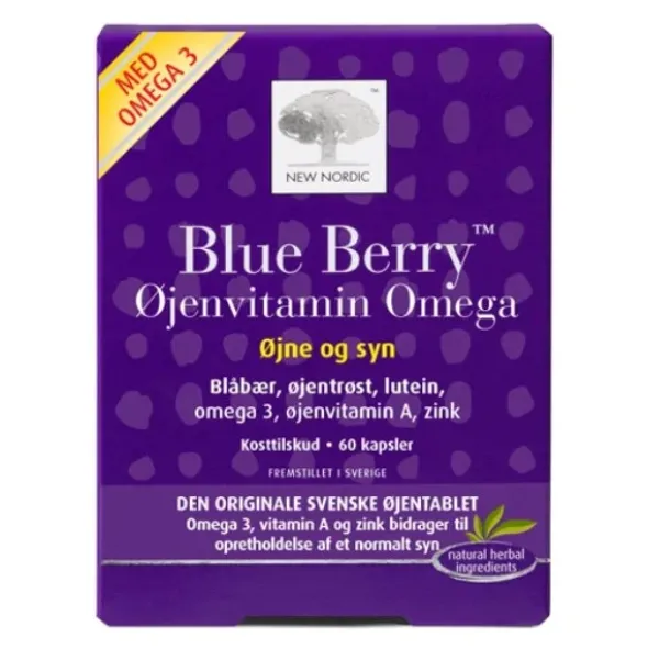New Nordic blue berry omega 3