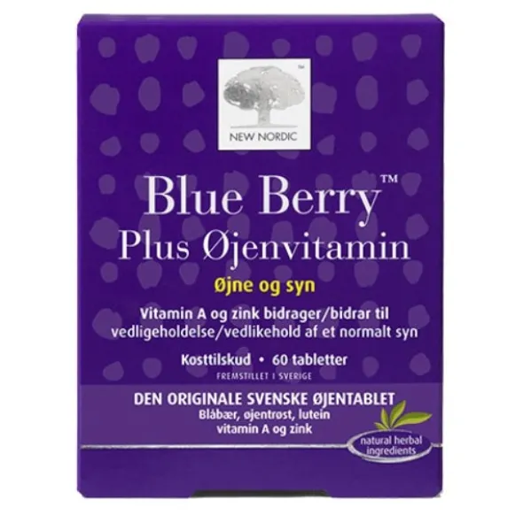 New Nordic blue berry plus øjenvitamin