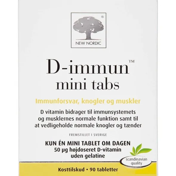 New Nordic d-immun mini tabs