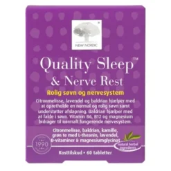New Nordic quality sleep & nerve rest