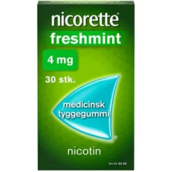 Nicorette nikotintyggegummi freshmint
